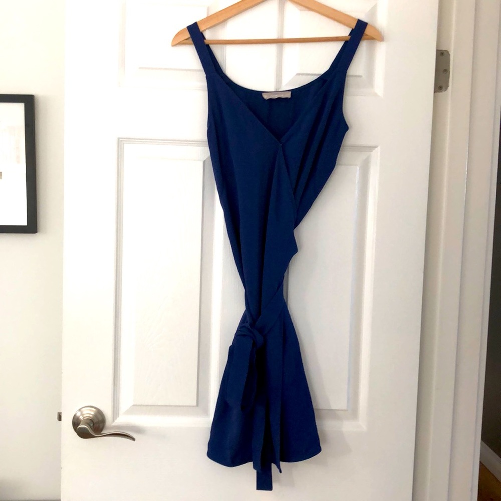 Everlane Japanese Go Weave Wrap dress